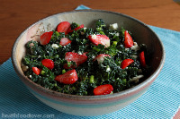 Post image for Strawberry, Kale and Goat’s Feta Salad
