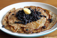 Post image for Recipe: Fermented Buckwheat Pancakes with Biodynamic Currants & Cultured Butter