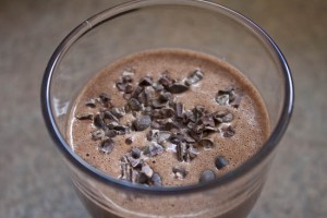 Recipe: Healthy Chocolate Chia Seed Milkshake